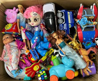 Giocattoli di Plastica Usati Ingrosso Italia
