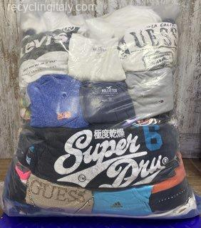 T-Shirt Usate in Ingrosso Origine Belgio