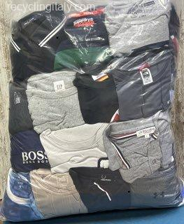 T-shirt Uomo Manica Lunga Usate Ingrosso Italia