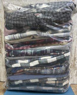 Camicie di Flanella Usate Ingrosso Italia