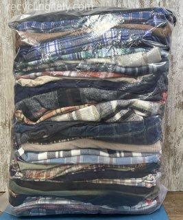 Camicie di Flanella Usate Ingrosso Italia