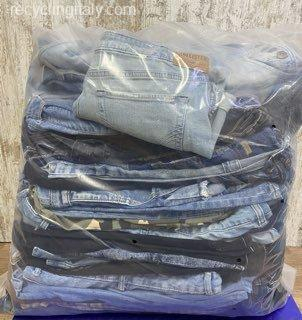 Salopette di Jeans Usate Ingrosso Italia