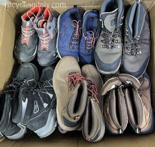 Scarpe da Trekking Usate Ingrosso Italia