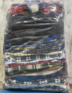 Camicie di Flanella Usate Ingrosso Italia
