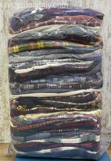 Camicie di Flanella Usate Ingrosso Italia