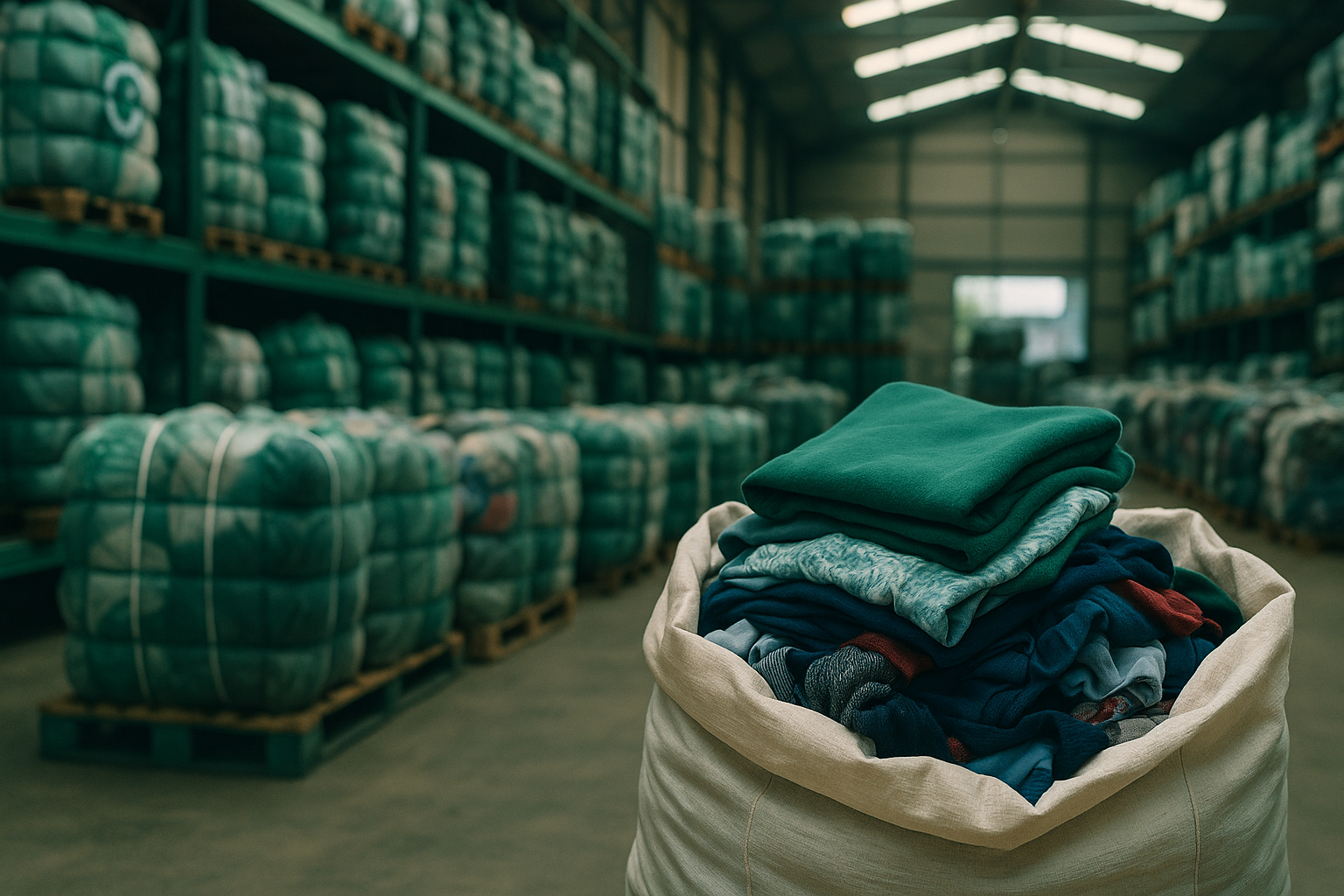 Recycling Italy warehouse facility